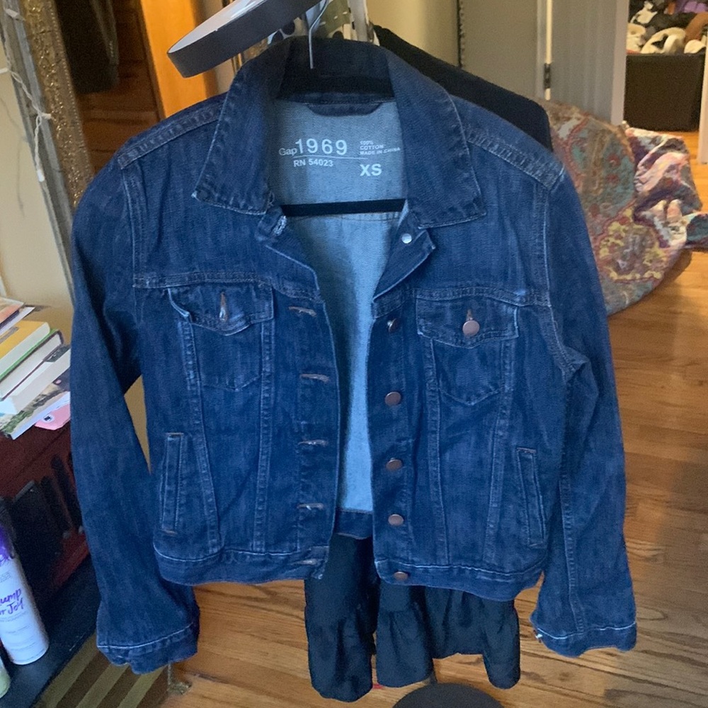 GAP 1969 XS Dark Blue Jean Jacket